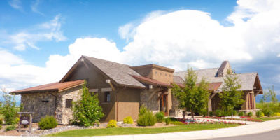 Stucco with Dryvit finish and Coronado Stone - Bozeman, MT